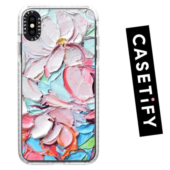 Casetify Impact Case iPhone XS Max Cherry Blossom Petals - Picture 1 of 9